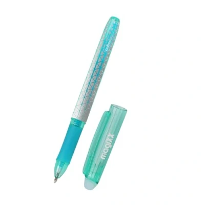 Imagen de Online magiXX bolígrafo de gel turquesa con grosor trazo 0,7 mm, borrable para aprender a escribir y la oficina, juego bolígrafos borrables estudiantes, estudiantes