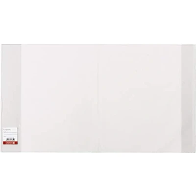 Imagen de Brunnen 104020003 Sobrecubierta para libros (altura de libro 20 cm, 38,5 x con protección cantos), transparente