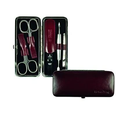 Imagen de Flecha anillo 0195560400 manicure funda Eleganza, color rojo oscuro, 1er Pack (1 x 5 unidades)