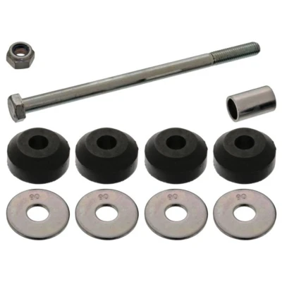 Imagen de FEBI BILSTEIN 41043 Bieleta de suspensión M8 x 1,25 con arandelas, tuerca, apoyo Acero plateado JEEP: Compass, Patriot, DODGE: Caliber