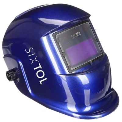 Imagen de WELDING MASK 3 Solar Auto Oscurecimiento Casco de Soldadura Máscara Función lijado Amplia Sombra 4/9 13 para TIG MIG ARC Azul
