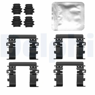 Imagen de DELPHI LX0833 Kit de accesorios, pastillas frenos