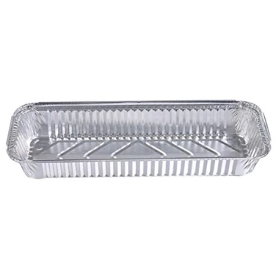Imagen de HorBous Bandejas de papel aluminio con tapas x 20 35x13x5cm / 13.7x5.1x1.9inch 1500ml