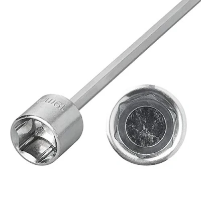 Imagen de ProPlus 360029 Prolongador de brocas para destornillador inalámbrico, tuercas 19 mm, manivelas 44 cm longitud, autocaravanas y caravanas