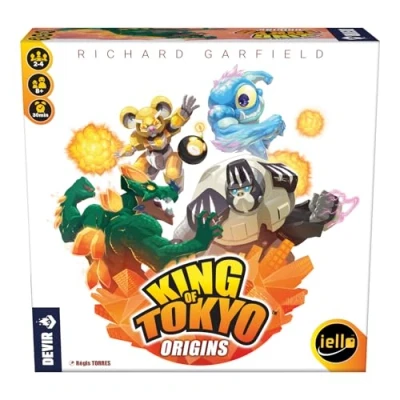 Imagen de Devir King of Tokio Origins, Juego de Mesa, Mesa Familiar, 8 Años (BGKOTORSP)