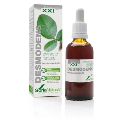 Imagen de Soria Natural Extracto de Desmodens Favorece la Función del Hígado y Ayuda a Respirar Mejor Salud Hepática Botella con 50ml