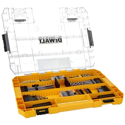 Imagen de DeWalt DT70763 QZ Toughcase: Juego de 85 piezas Brocas y puntas Para hormigón metal taladradoras atornilladoras