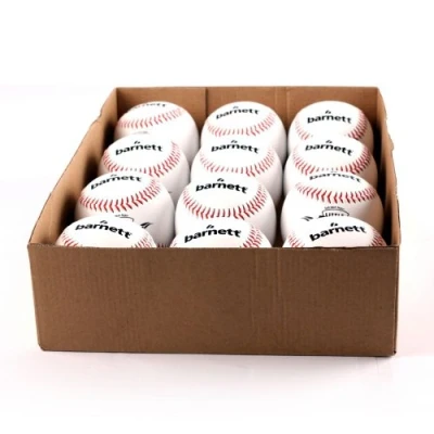 Imagen de BARNETT LL 1 Bala de Béisbol competición/Entrenamiento, 9&#039;&#039;, Blanco, docena