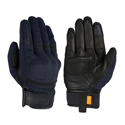 Imagen de Furygan Jet D3O Equipamiento Deportivo para Fans, Hombres, Azul Negro (Multicolor), 2XL