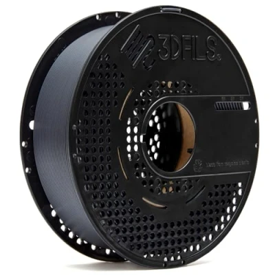 Imagen de 3DFILS Filamento PLA para impresión 3D Neat Winding esFil MAX: 1.75 mm,1Kg,Grafito
