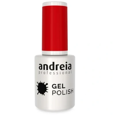 Imagen de Andreia Pintauñas Semipermanentes Esmalte Semipermanente Profesional para Uñas de Gel Manicura con Brillo Intenso que Dura Hasta 4 Semanas Color 214 Roja Sombras Rosa 10,5 ml