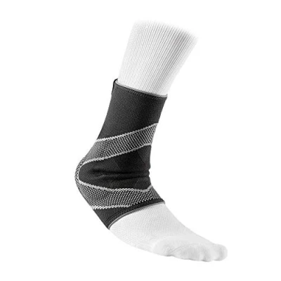 Imagen de Mc David 5115R Tobillera elástica con protección de Gel, Unisex Adulto, Negro, S