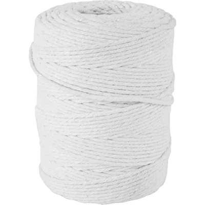 Imagen de Browin 310211 Cuerda de algodón para Atar Carne (240 C, 145 m), Color Blanco Cuerda, Algodão, Normal