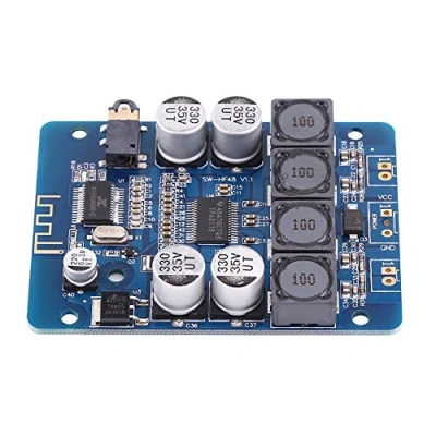 Imagen de Akozon Tablero del amplificador de potencia 30W+30W 8V 26V DC Doble canal Bluetooth