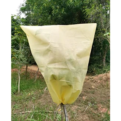 Imagen de 2 PCS Funda para Plantas Invierno, Cubiertas de protección contra Heladas Plantas, 100 x 80cm Bolsas Vegetal Proteger Las