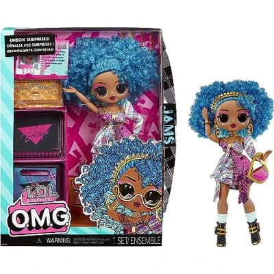 Imagen de L.O.L. Surprise! O.M.G. Muñeca de moda JAMS Incluye muñeca, múltiples sorpresas y fabulosos accesorios para niños niñas a partir 4 años