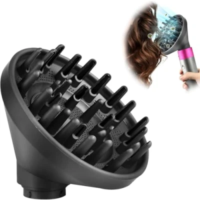 Imagen de Difusor de pelo portátil Dyson para Airwrap HS05 HS03 HS01, boquilla difusora convertible secador Styler