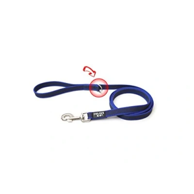 Imagen de Correa IDC Color &amp; Gray con asa y anillo en D, 20 mm x 1,8 m, Azul Gris