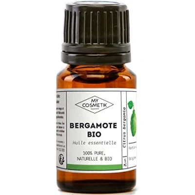 Imagen de Aceite esencial de bergamota (Citrus aurantium var.bergamia) 100% puro y natural MY COSMETIK 10 ml