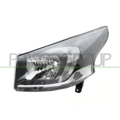 Imagen de PRASCO OP9364804 Faros izquierda H4 con servomotor para reg. alcance luces