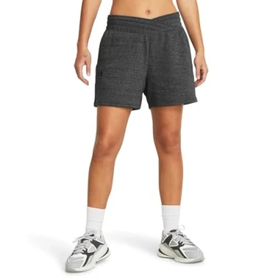 Imagen de Under Armour UA Baseline Short pantalones holgados con bolsillos para hombre, cortos deportivos jugar al baloncesto, color negro/blanco/blanco