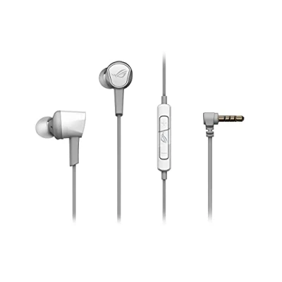 Imagen de ASUS ROG Cetra II Core Moonlight White Auriculares intraurales para Gaming (Conector de 3,5 mm, compatibles con PC, portátiles, teléfonos, Phone, PS5, Xbox Series X/S y Switch) Blanco Lunar