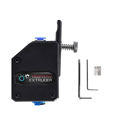 Imagen de 3DMAN Bowden Dual Drive Extruder Universal Geared for Ender 3 V2, Pro, Series, 5 Plus, CR10 Vyper Series and Other 3D printers