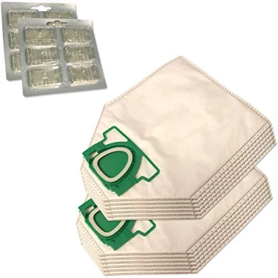 Imagen de MohMus Set 12 Microfibra Bolsas de aspiradora + Ambientadores para Vorwerk Kobol VK200, VK 200