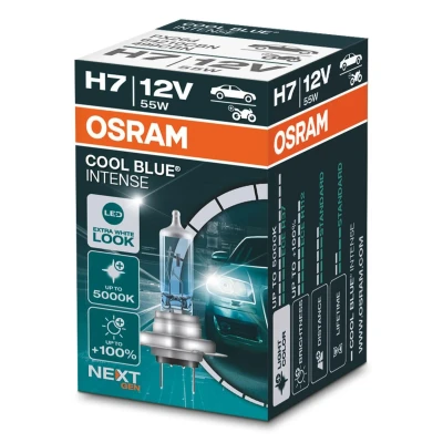 Imagen de OSRAM 64210CBN Lámpara, faro de carretera H7 12V 55W 5000K Halógena VOLKSWAGEN: Golf 5, CADDY 4 Kasten, Passat B5 GP Berlina, BMW: X5, 3 Berlina