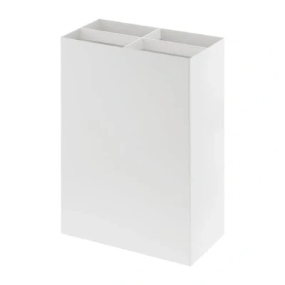 Imagen de YAMAZAKI 3451 SMART Puesto de paraguas, blanco, acero/polipropileno, diseño minimalista, 23,5 x 12 36 cm (L An Al)
