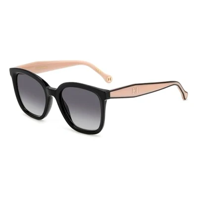 Imagen de Carolina Herrera Mujer HER 0225/G/S 3H2/9O Gafas de sol Acetato Negro Gris Cuadrada Sombreado