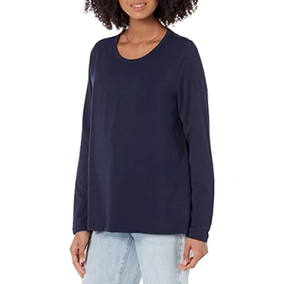 Imagen de Amazon Essentials Camiseta de Lactancia Mujer, Azul Marino, XS