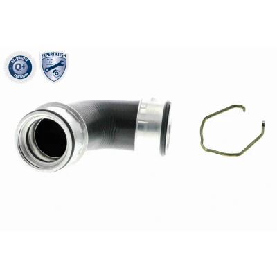 Imagen de VAICO V10 5306 Manguera Turbo Caucho con refuerzo textil pinza/grapa VOLKSWAGEN: Golf 5, Touran I, Passat B6 Berlina, SEAT: Leon II Hatchback