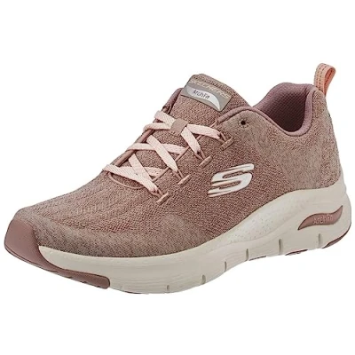 Imagen de Skechers Arch Fit Comfy Wave, Zapatillas Mujer, Brown, 37.5 EU