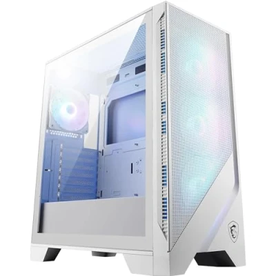 Imagen de Caja Semitorre ATX MSI mag Forge 320R Airflow White Blanco