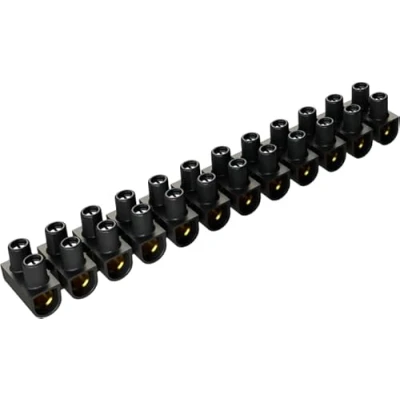 Imagen de Regleta conexion 12 bornes 35mm² 125A 450VSOLERA RE35/10N Negro