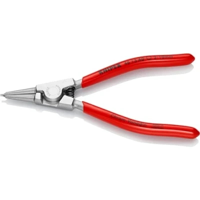 Imagen de Knipex Alicate para arandelas exteriores de ejes cromado, recubiertos plástico 140 mm 46 13 A0