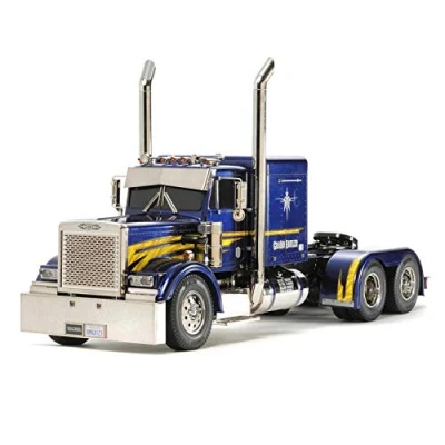 Imagen de Tamiya 1:14 Grand Hauler Personalizado Kit de Montaje, RC, Control Remoto, camión, Juguete construcción, modelismo, jugueteo, Color (56344)