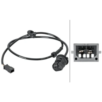 Imagen de HELLA 6PU 012 806 791 Sensor de ABS inductivo 2 930 AUDI: A6 C5 Berlina, Avant