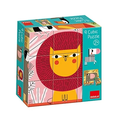 Imagen de Goula 9 Cubic Puzzles, Apilable para niños a partir de 2 años
