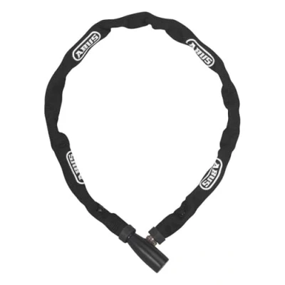 Imagen de ABUS candado de cadena 1500 Web bicicleta acero especial redonda 4 mm grosor nivel seguridad 3 110 cm negro