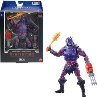Imagen de Masters of the Universe (Masters del Universo Revelation) Figura Spikor, muñeco articulado de juguete (Mattel GYV14)
