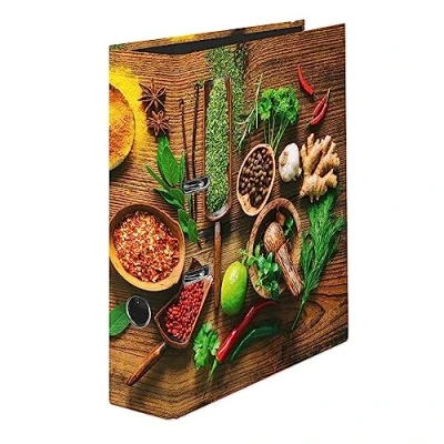 Imagen de Falken Spice Archivador de anillas (8 cm ancho, DIN A4), diseño
