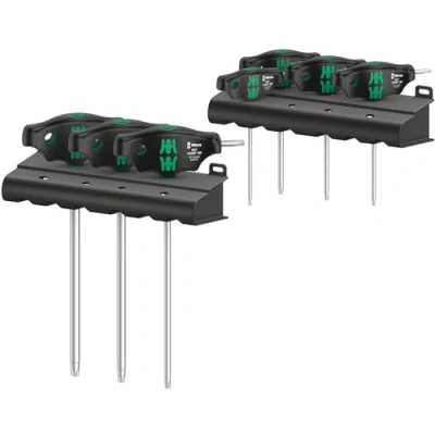 Imagen de WERA 05023452001 467/7 TORX HF Set 1 Juego de destornill. mango T función ret.
