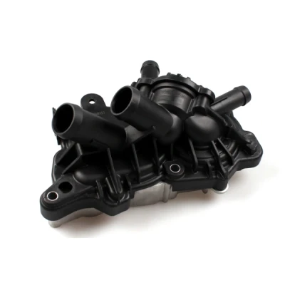 Imagen de HEPU P685 Bomba de agua 29 con módulo gestión térmica, sin taladro para sensor mecánico XT Professional Cubierta plástico VOLKSWAGEN: Golf 7