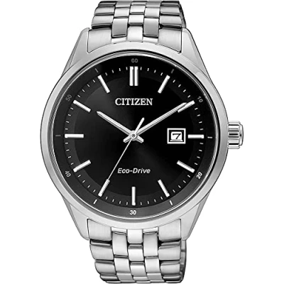 Imagen de Citizen Reloj Analógico para Hombre de Cuarzo con Correa en Acero Inoxidable BM7251 88E