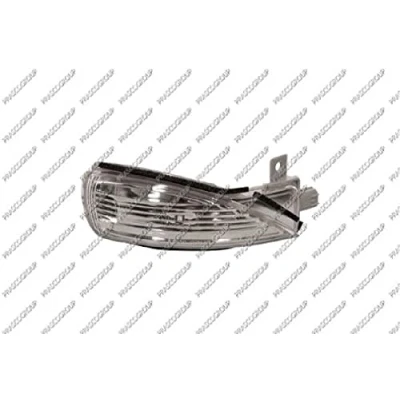 Imagen de PRASCO MZ3307425 Intermitente blanco Espejo retrovisor derecho, exterior
