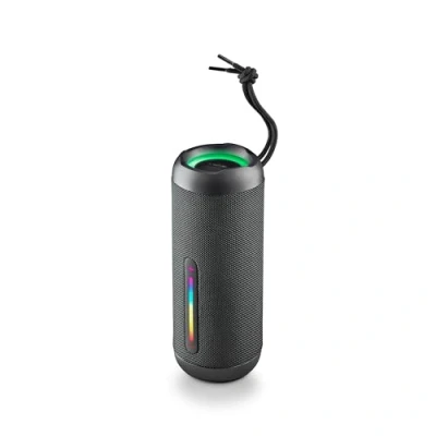 Imagen de NGS Roller Furia 3 Black Altavoz Inalámbrico Compatible con Bluetooth, Impermeabilidad IPX7, 60 W, True Wireless, USB, Duración Batería 9 Horas, Negro