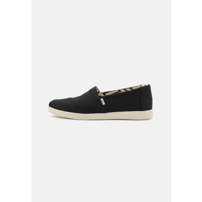 Imagen de TOMS Alpargata PLUS Mocasines, Mujer, Talla: 37, Black/white Zapatos