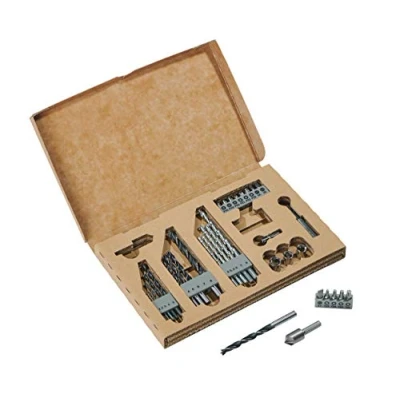 Imagen de Bosch Professional Set de brocas/puntas atornillar 34 unidades (madera, metal, piedra, accesorios para taladro atornillador)